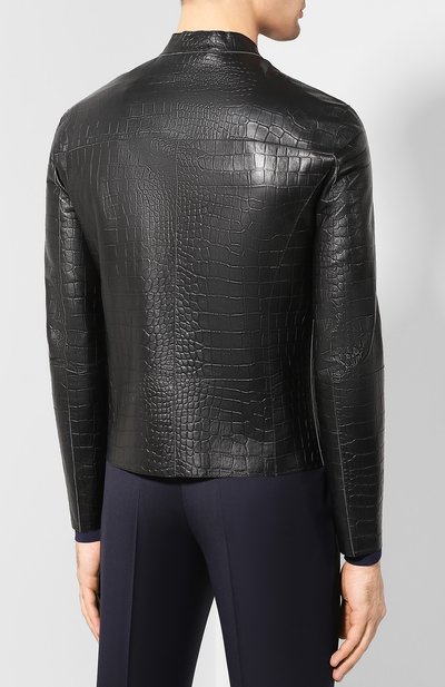 Кожаная куртка EMPORIO ARMANI, арт. 21B21P/21P21, фото 4