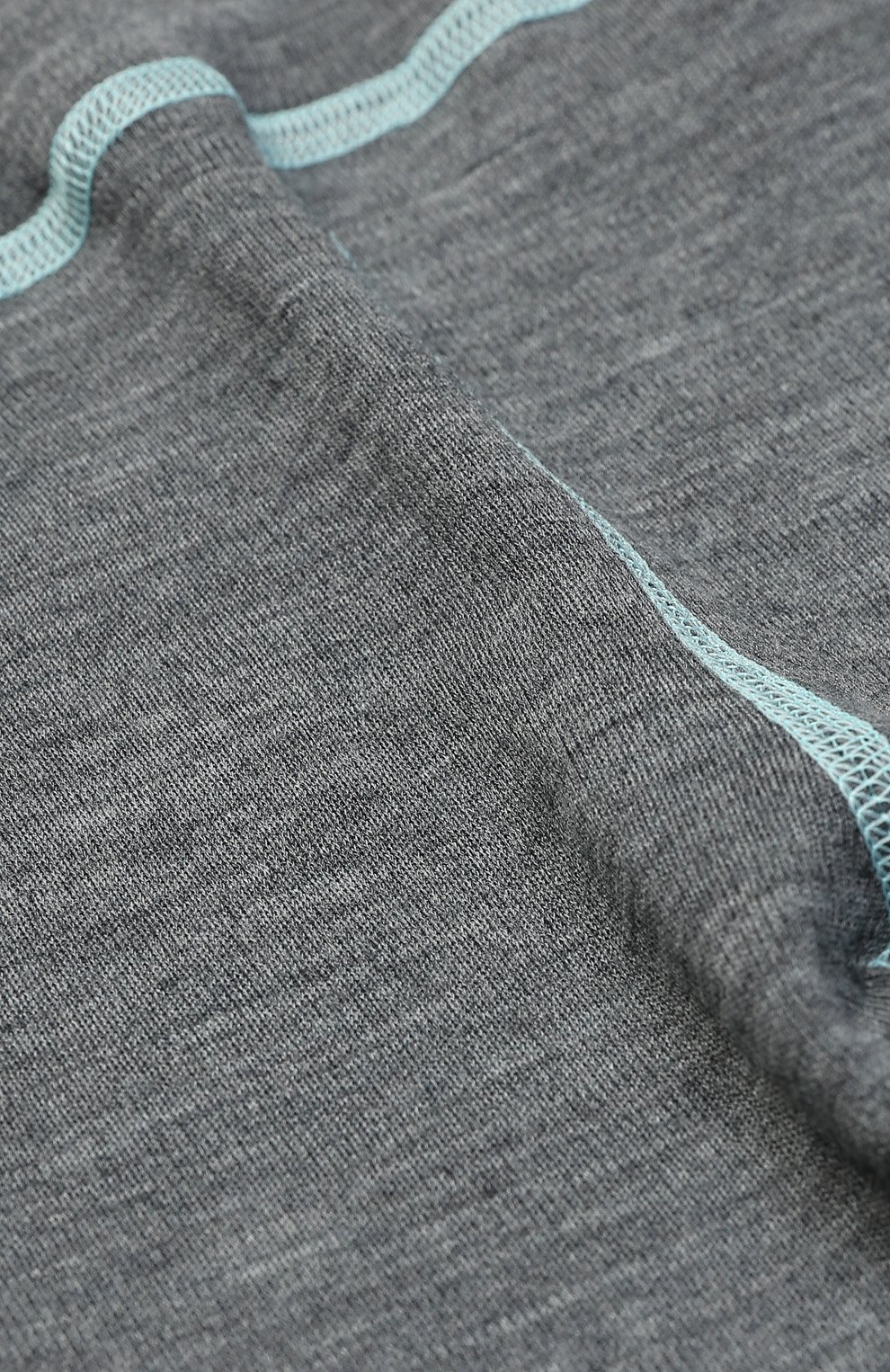 Брюки soft из шерсти с прострочкой NORVEG серого цвета по цене 1940 руб., арт. 4SU003RU, фото 3 Брюки soft из шерсти с прострочкой NORVEG, арт. 4SU003RU, фото 3