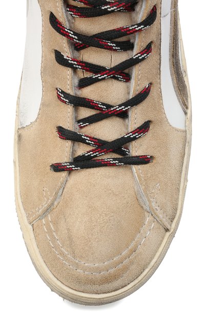 Комбинированные кеды slide GOLDEN GOOSE DELUXE BRAND, арт. GMF00115.F002066, фото 5