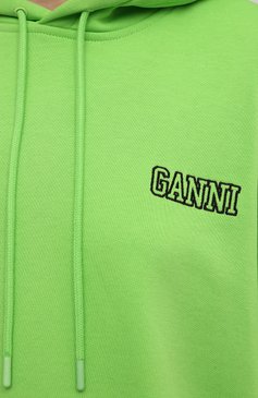 Хлопковое худи GANNI, арт. T2990, фото 5