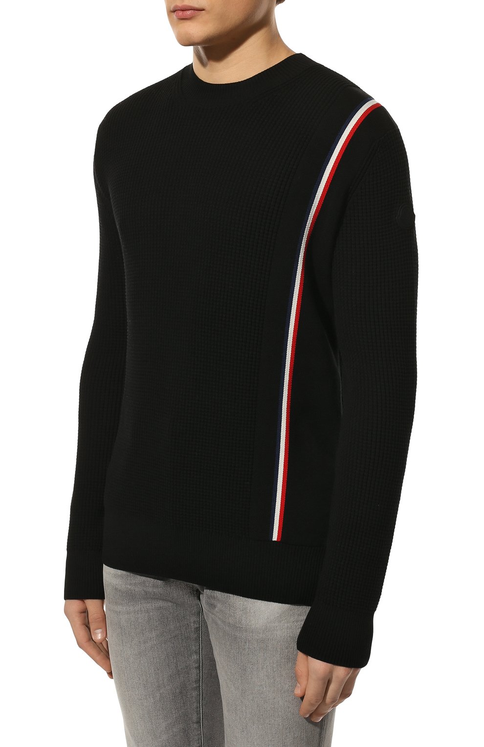 Хлопковый джемпер MONCLER, арт. H1-091-9C000-03-M1367, фото 3