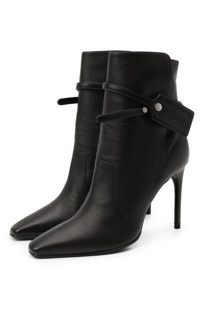 Кожаные ботильоны OFF-WHITE, арт. 0WIA233E20LEA0011000, фото 1