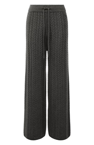 Брюки из шерсти и кашемира NOT SHY темно-серого цвета по цене 31400 руб., арт. 4107042, фото 1 Брюки из шерсти и кашемира NOT SHY, арт. 4107042, фото 1