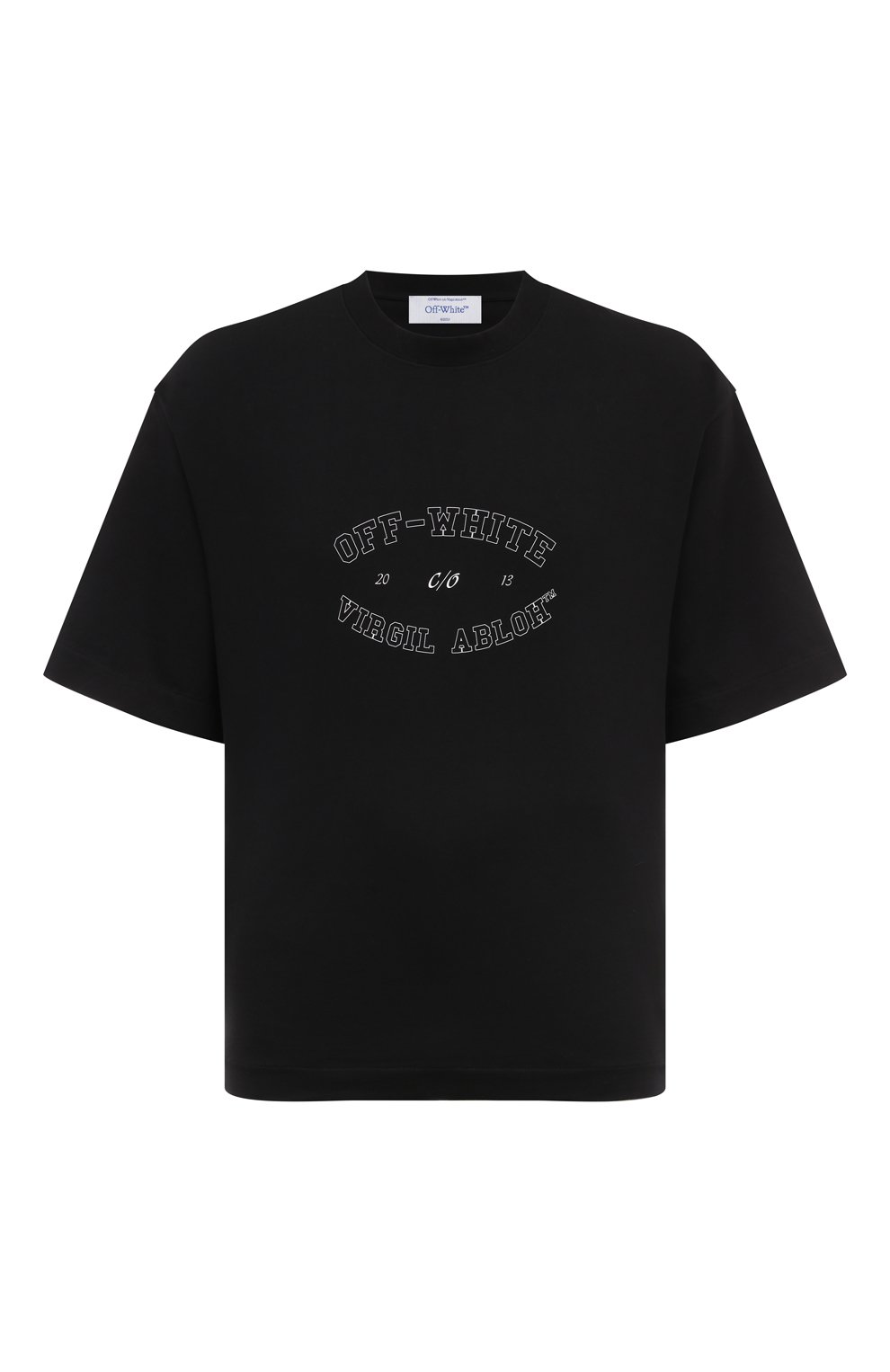 Хлопковая футболка OFF-WHITE, арт. 0MAA120F24JER00M, фото 1