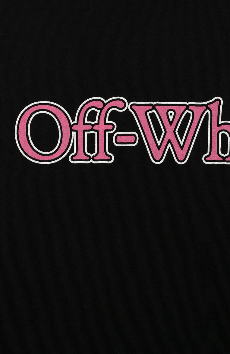 Хлопковая футболка OFF-WHITE, арт. 0GAA001S24JER004/12-12+, фото 3