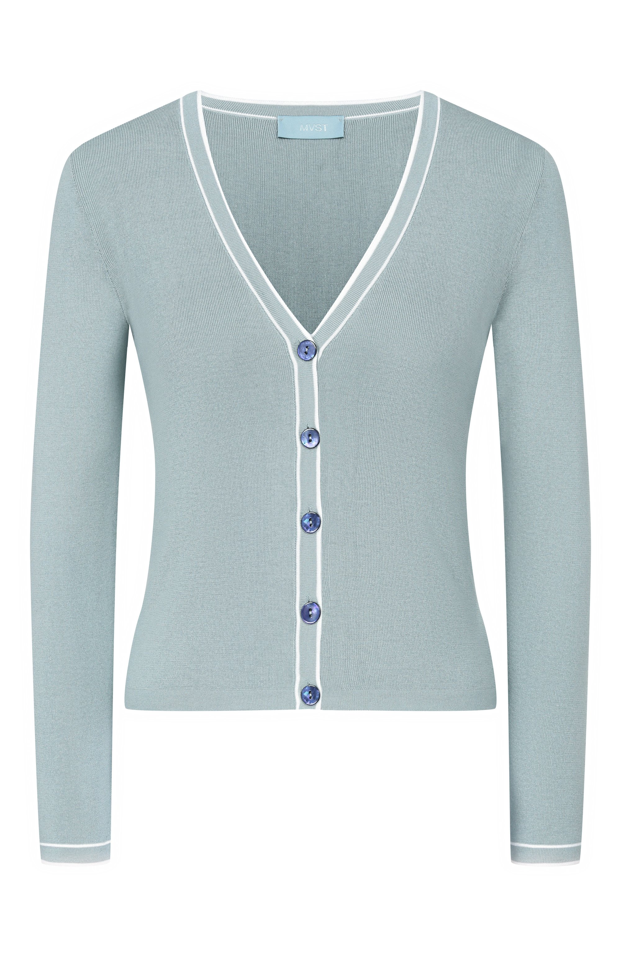 Кардиган из шелка и хлопка MVST, арт. M26.2PW.K222/Y201, фото 1