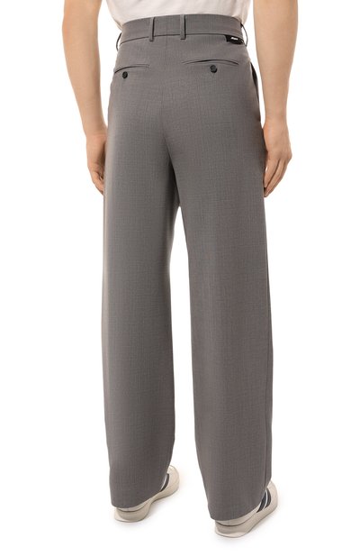 Шерстяные брюки MSGM, арт. 3740MP10/247506, фото 4