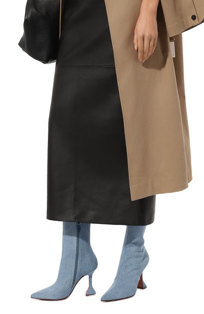 Текстильные ботильоны giorgia AMINA MUADDI, арт. GI0RGIA B00TIE 95/DENIM, фото 3