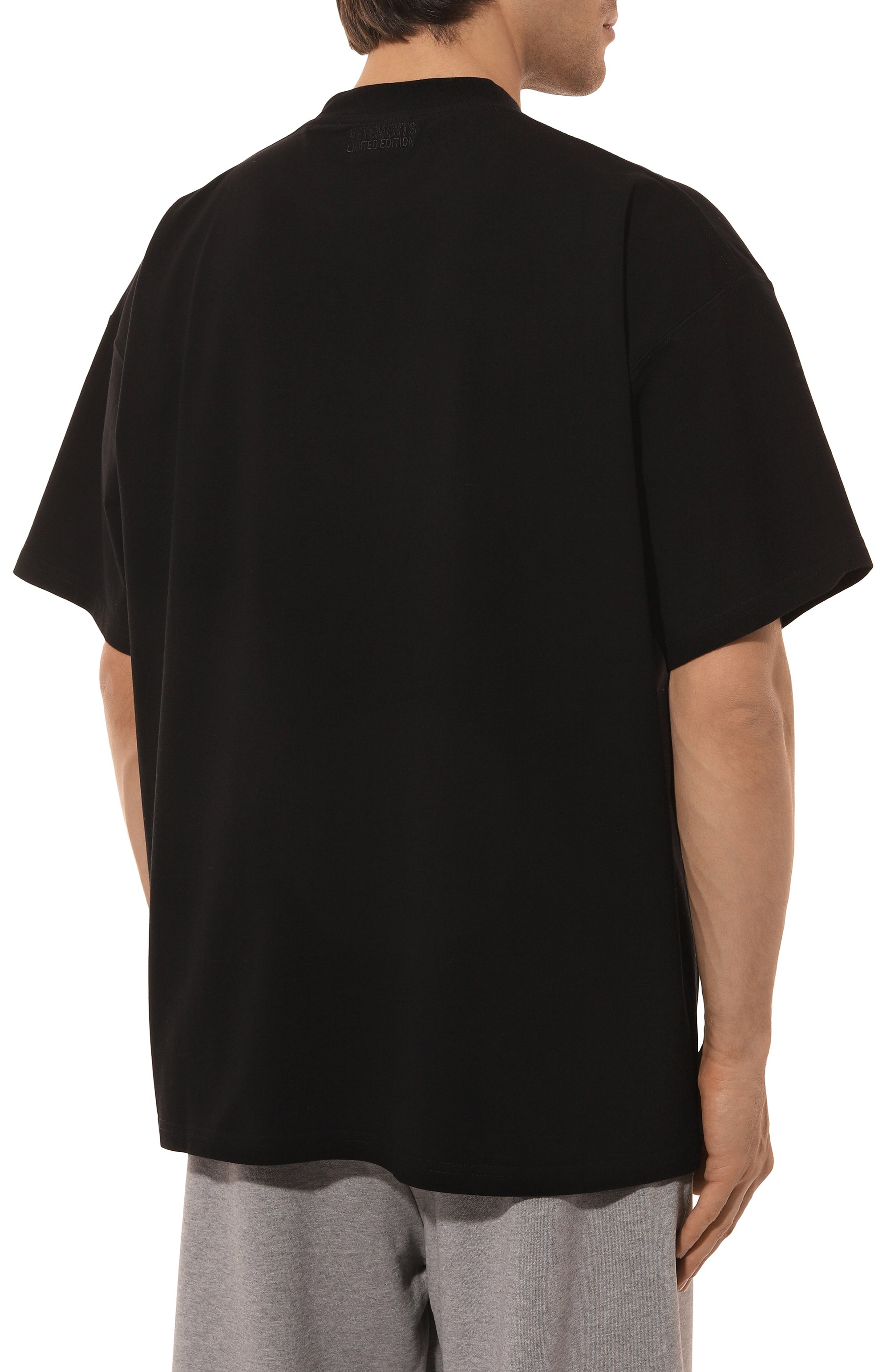 Хлопковая футболка VETEMENTS, арт. UA66TR680B, фото 7