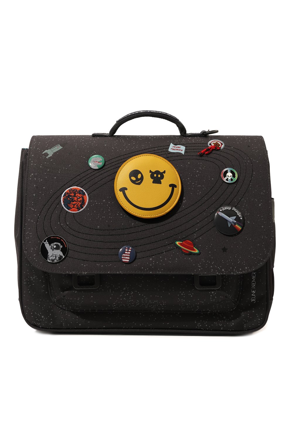 Портфель it bag midi JEUNE PREMIER темно-серого цвета по цене 22790 руб., арт. Itd23206, фото 1 Портфель it bag midi JEUNE PREMIER, арт. Itd23206, фото 1