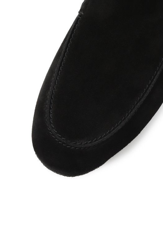 Замшевые домашние туфли Farfalla C19I/SUEDE Чёрный  C19I/SUEDE Фото 7
