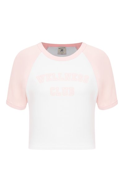 Женская хлопковая футболка SPORTY AND RICH, арт. T0084620010WH55