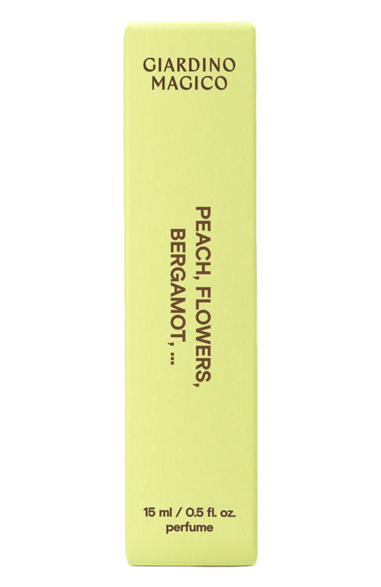 Концентрированные духи peach flowers bergamot (15ml) GIARDINO MAGICO бесцветного цвета по цене 3450 руб., арт. 4660222283801, фото 4 Концентрированные духи peach flowers bergamot (15ml) GIARDINO MAGICO, арт. 4660222283801, фото 4