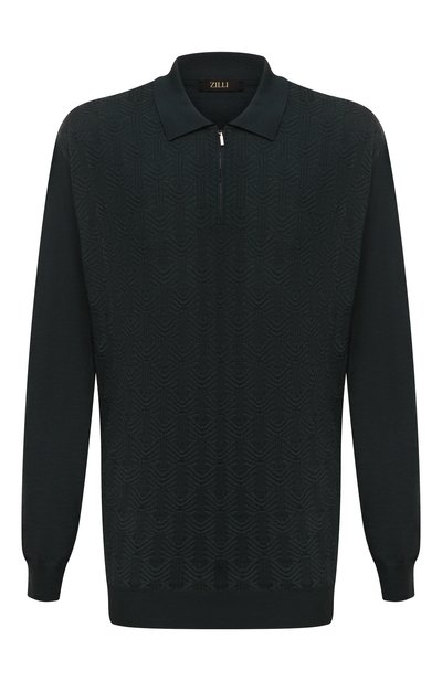 Мужская поло из кашемира и шелка ZILLI, арт. KZP001M0330VSPK00/62