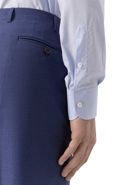 Хлопковая сорочка BRIONI голубого цвета по цене 176500 руб., арт. RCB40M/P90C3, фото 5 Хлопковая сорочка BRIONI, арт. RCB40M/P90C3, фото 5