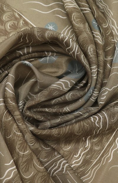 Шелковый платок дракон GOURJI, арт. T27DRBE7R, фото 4