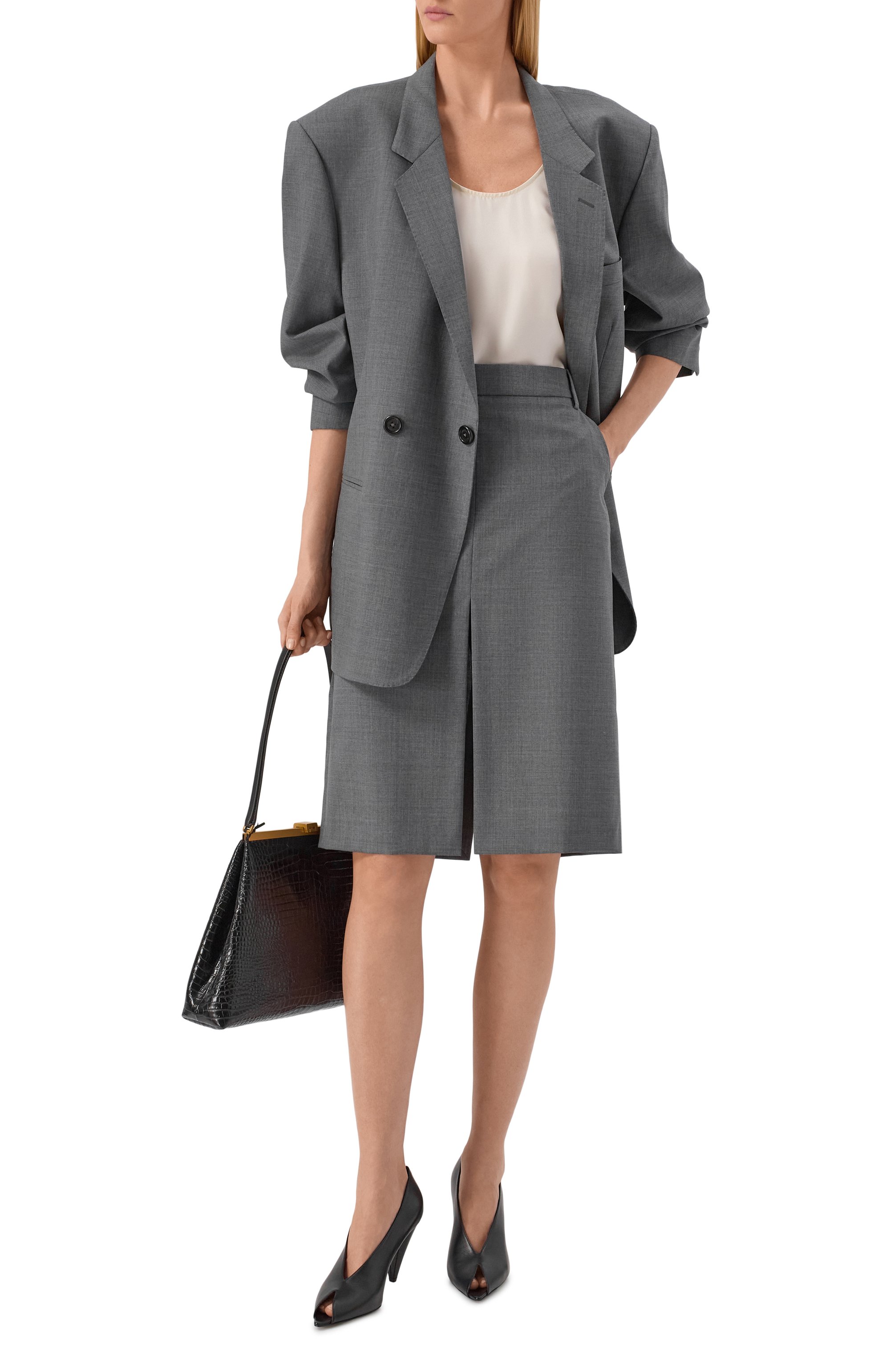 Кожаные туфли beak 85 SERGIO ROSSI, арт. B13170/MMVN13, фото 3