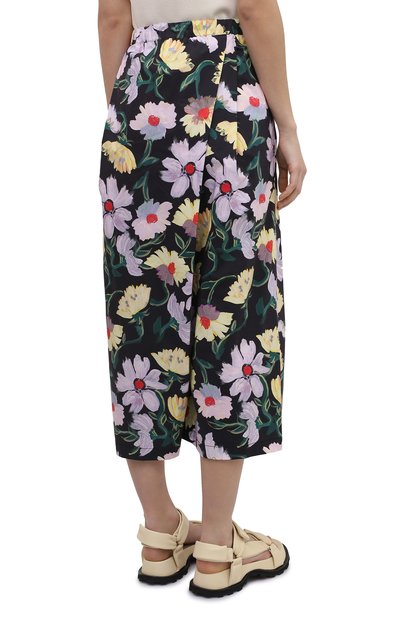 Хлопковые брюки MARNI, арт. PAMA0074A0/UTCZ96, фото 4