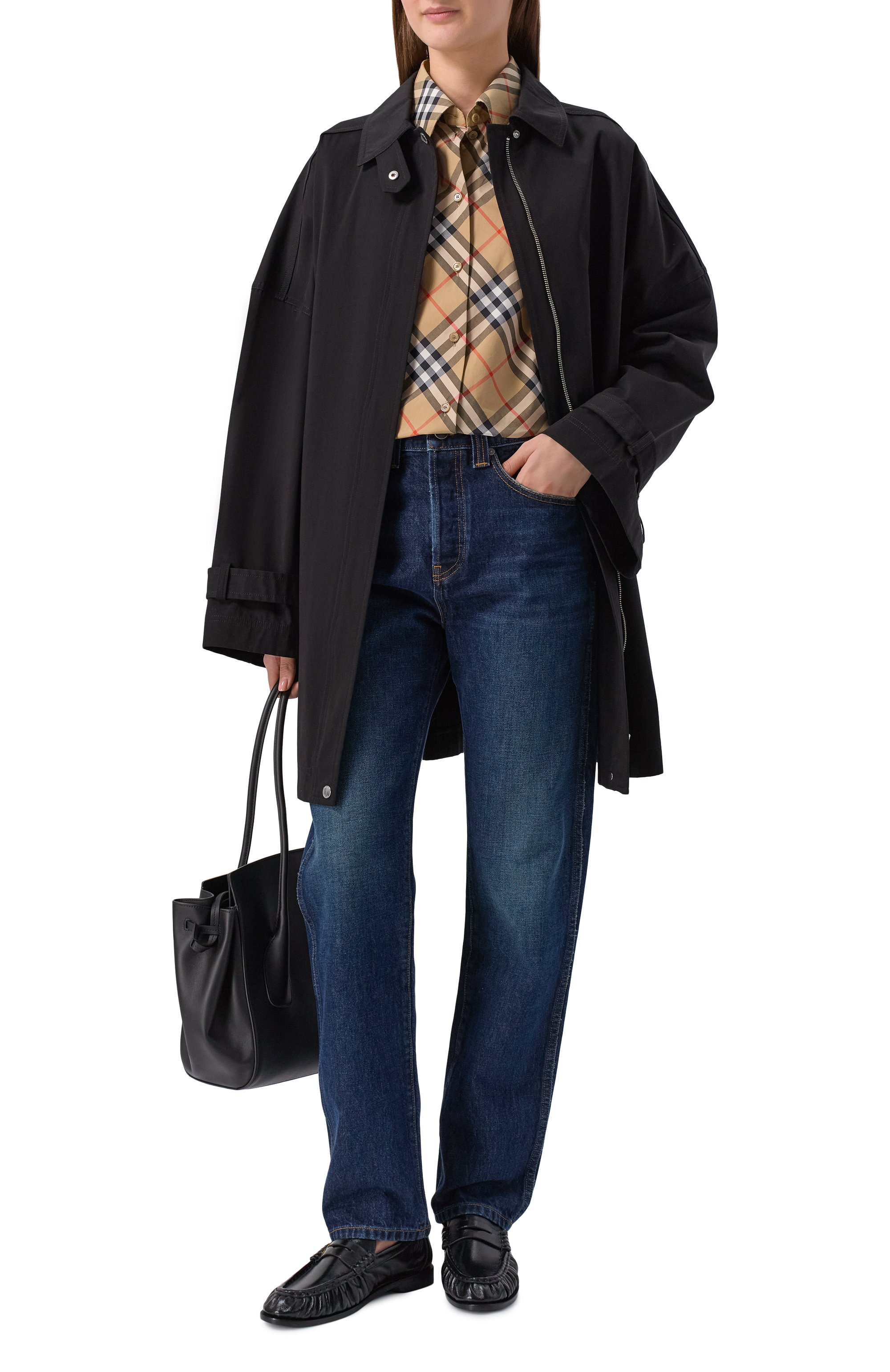 Хлопковая рубашка BURBERRY бежевого цвета по цене 84700 руб., арт. 8122443, фото 2 Хлопковая рубашка BURBERRY, арт. 8122443, фото 2