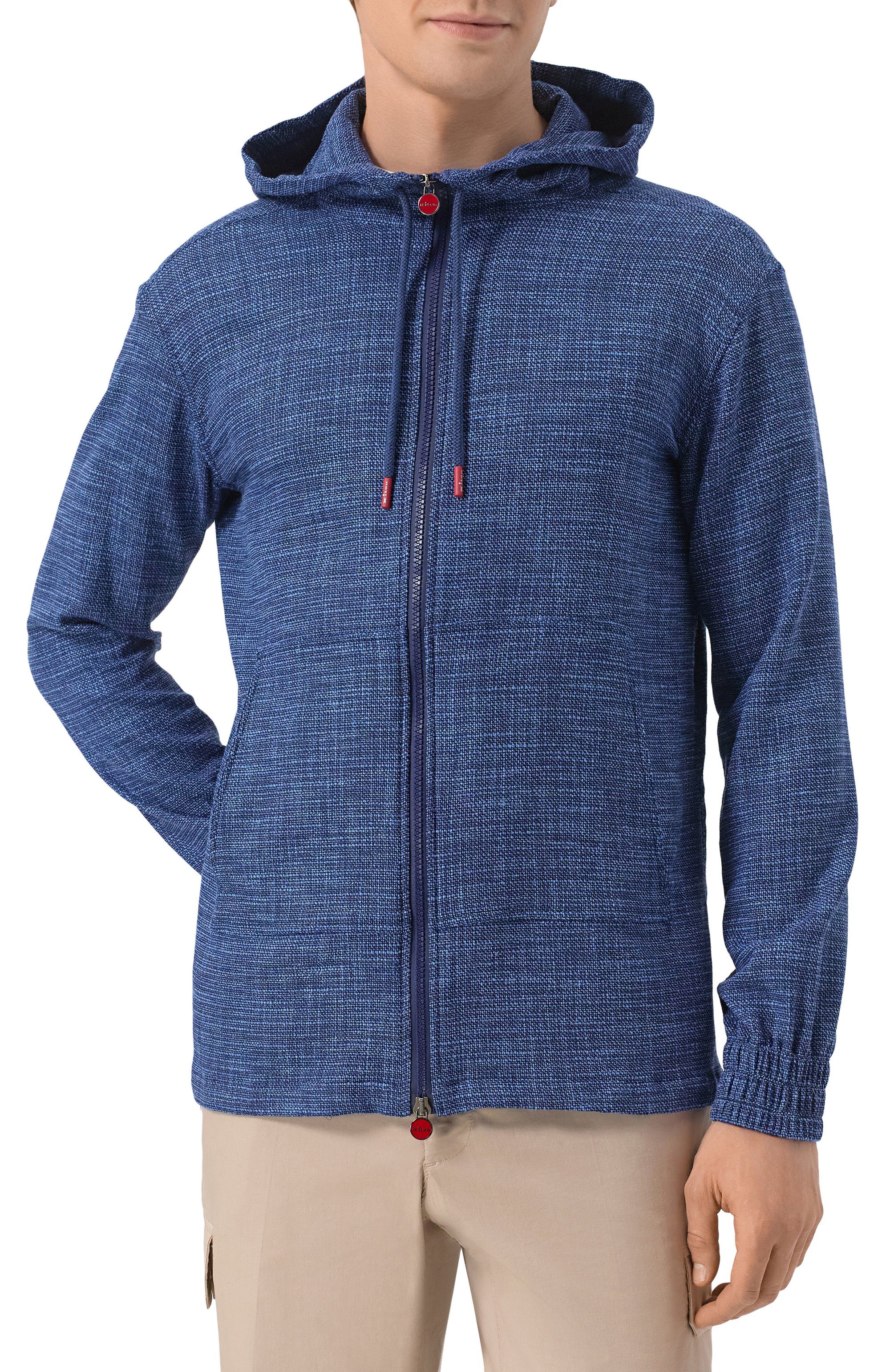 Толстовка из шерсти и шелка KITON, арт. UMC010K0617E03, фото 3