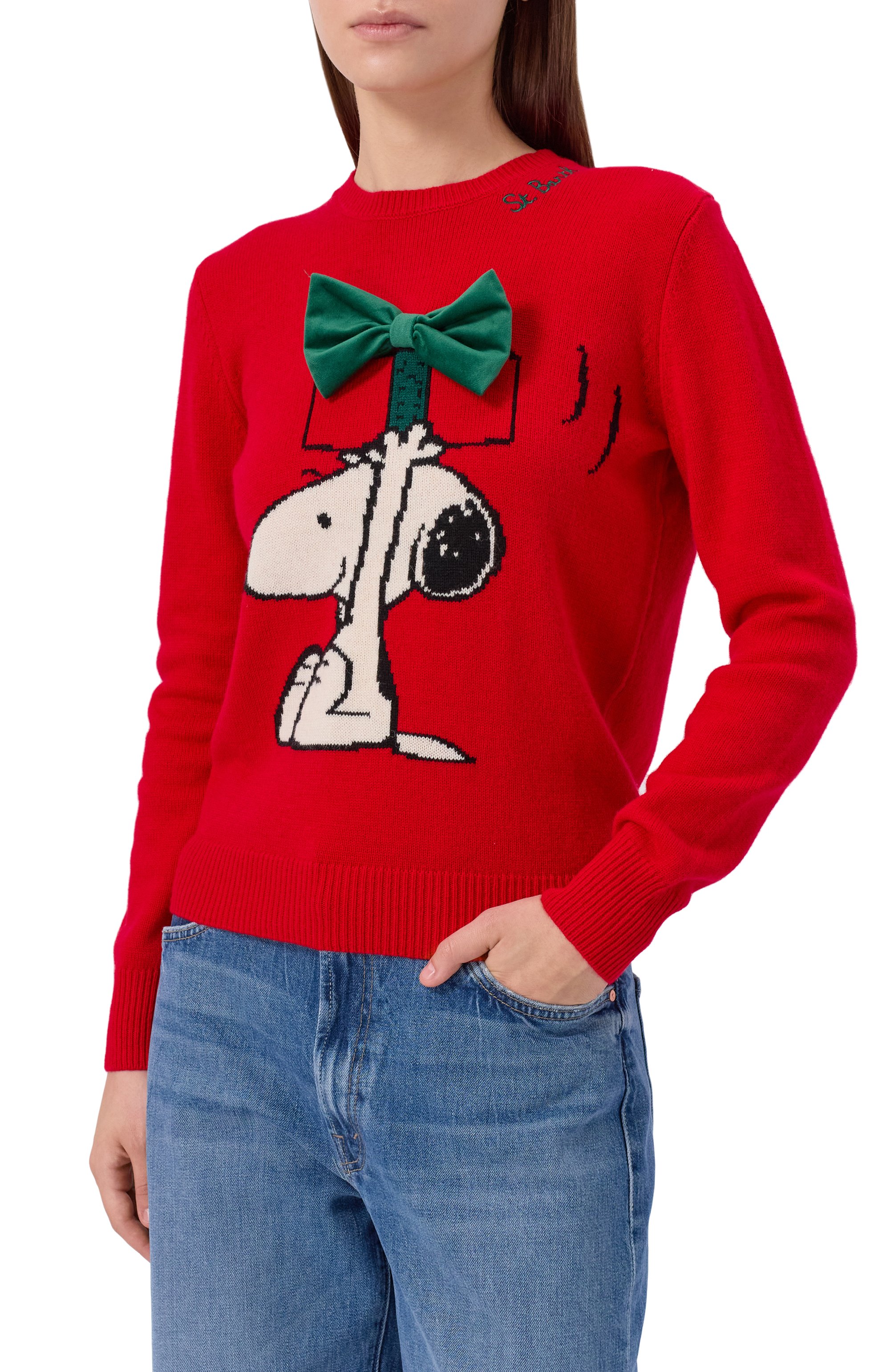 Пуловер из шерсти и вискозы MC2 SAINT BARTH, арт. QUE0010-02260I/NEW QUEEN, фото 3