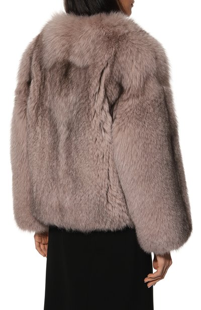 Шуба из меха лисы GIULIA GURMAN, арт. C4060R2, фото 4