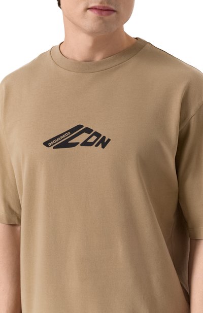 Хлопковая футболка DSQUARED2, арт. S79GC0096/D20033, фото 5