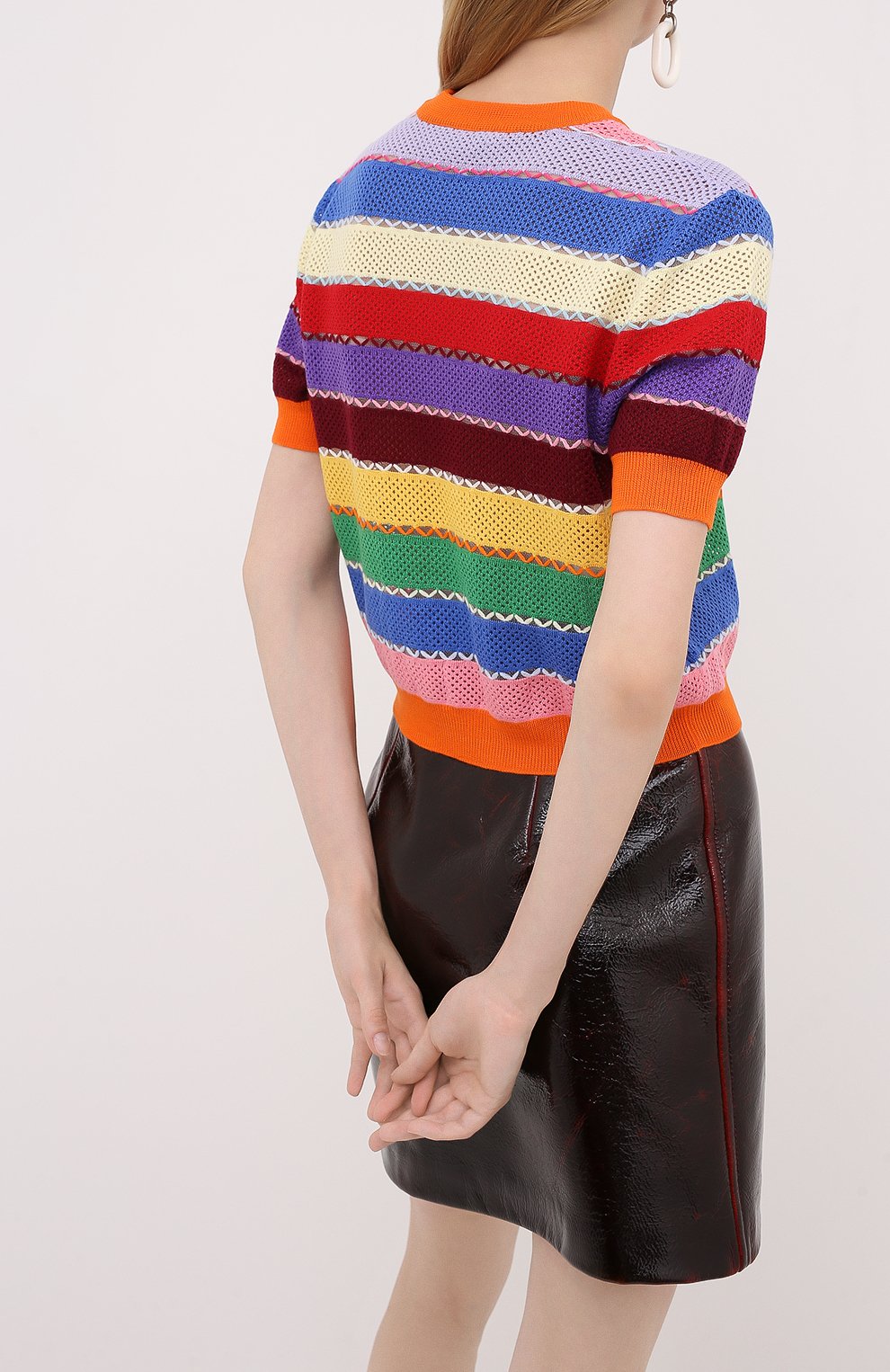 Шерстяной свитер MIU MIU, арт. MML365-1XB9-F0049, фото 4