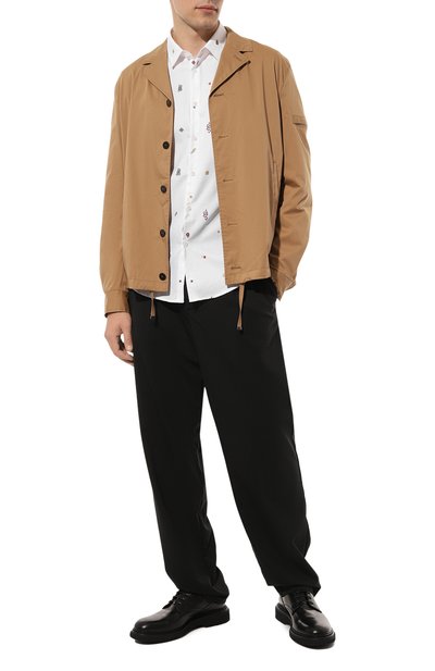 Хлопковая рубашка GUCCI, арт. 501897 Z364F, фото 2