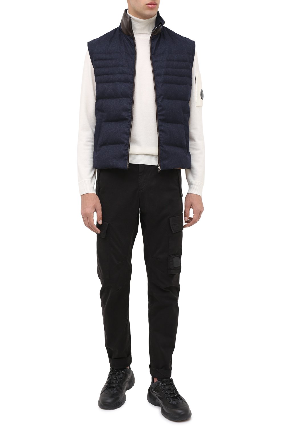 Шерстяная водолазка C.P. COMPANY, арт. 09CMKN101A-005528A, фото 2