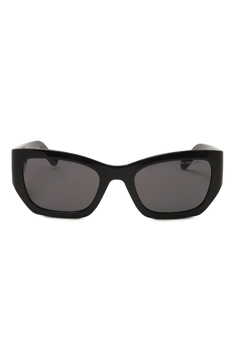 Женские солнцезащитные очки MARC JACOBS (THE) черного цвета, арт. MARC 723 807 | Фото 3 (Региональные ограничения белый список (Axapta Mercury): Не проставлено; Нос: Не проставлено; Тип очков: С/з; Материал: Пластик; Очки форма: Прямоугольные; Оптика Гендер: оптика-женское)