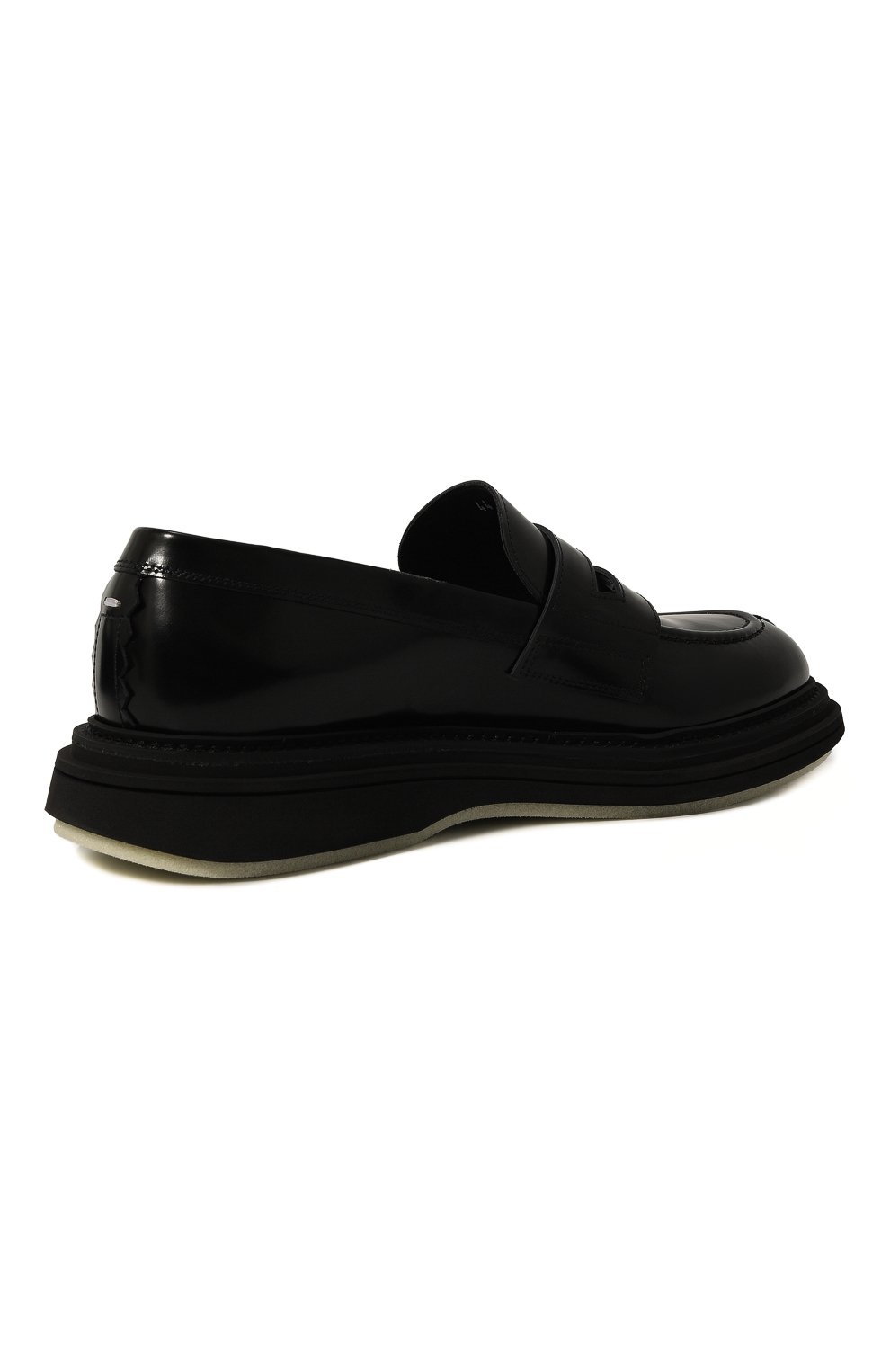 Кожаные пенни-лоферы THE-ANTIPODE, арт. VICT0R 152./C0LLEGE, фото 5