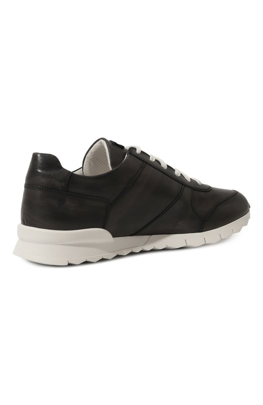 Кожаные кроссовки Kiton USSA077N00100 Серый  USSA077N00100 Фото 5