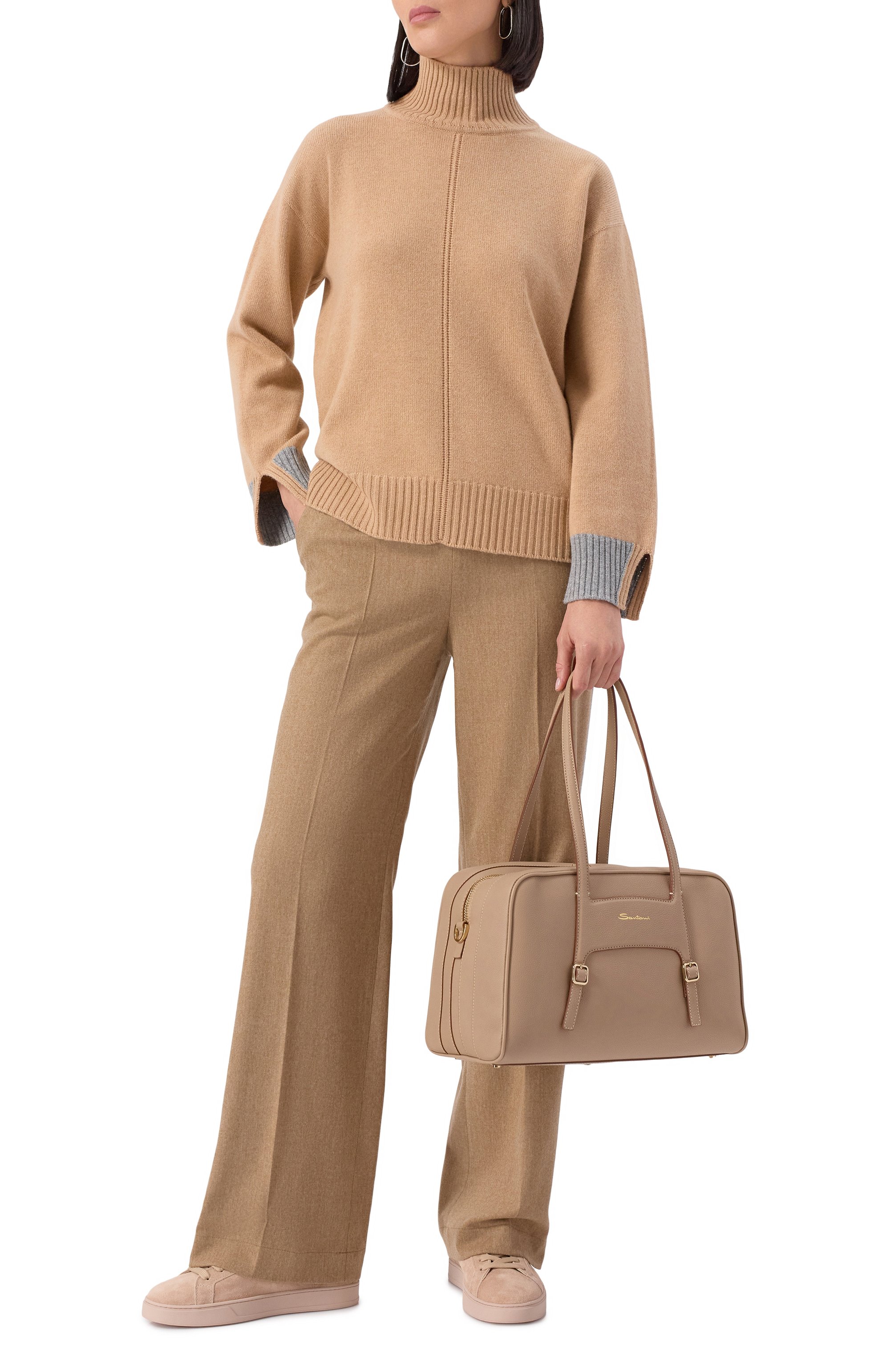 Сумка bauletto SANTONI, арт. DIBBA2540DB-HSIWE68, фото 7