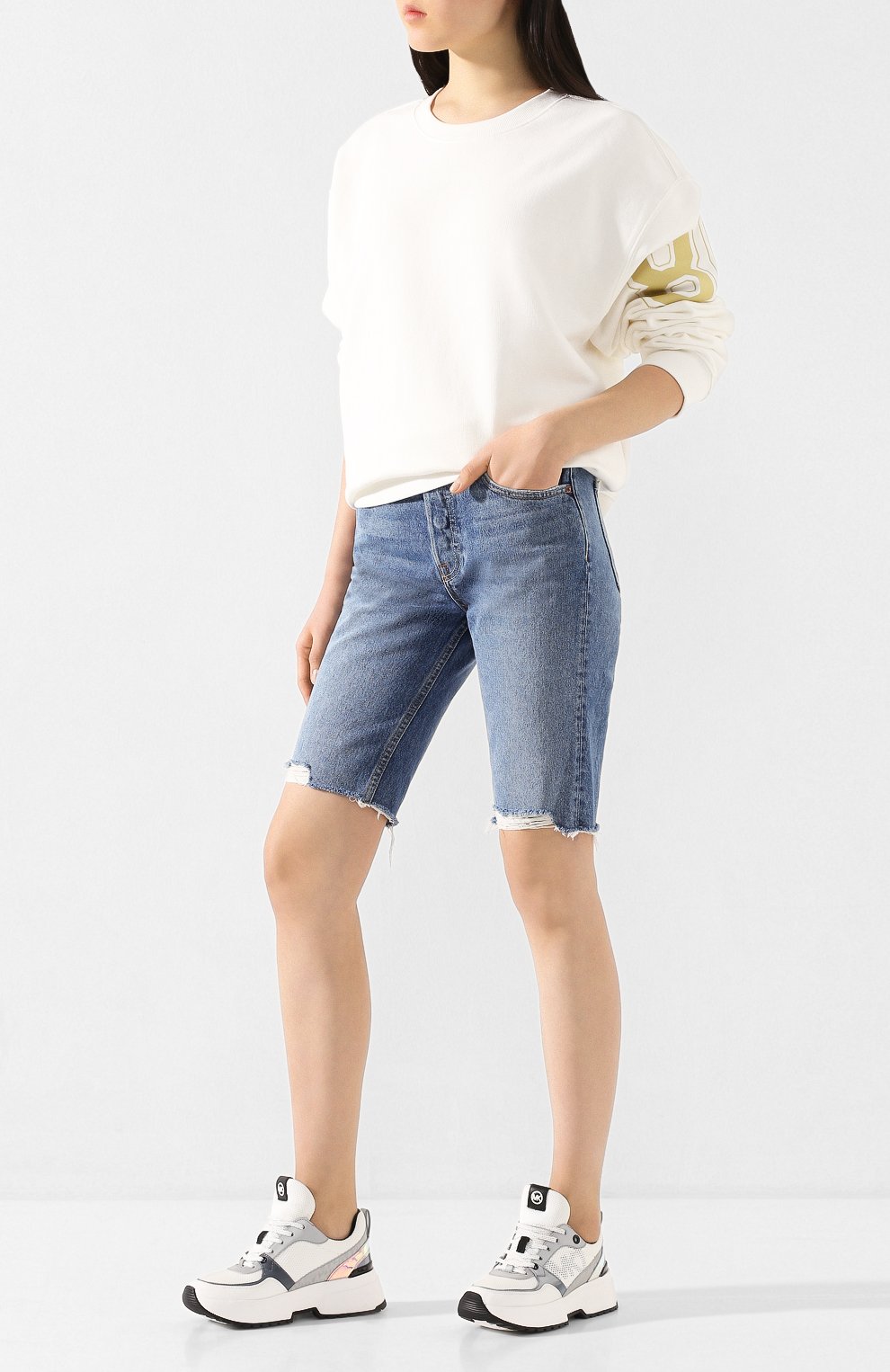 Хлопковый свитшот P.E. NATION, арт. 19PE4F185-2, фото 2