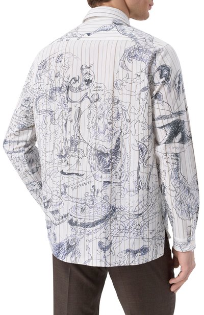 Хлопковая рубашка DOMREBEL, арт. UT0PIA/L0NGSLEEVE SHIRT, фото 4