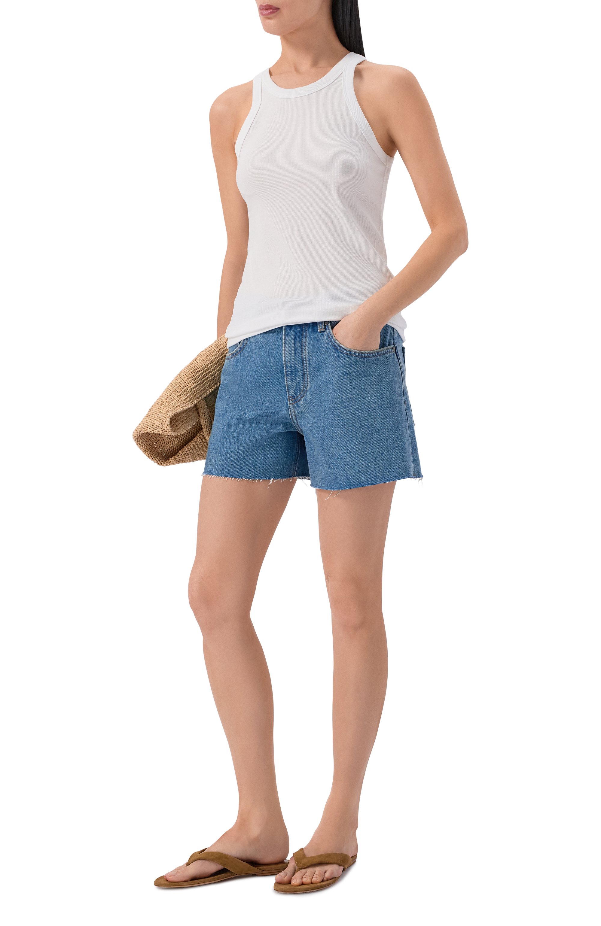 Джинсовые шорты mini 12 STOREEZ, арт. 136793, фото 2