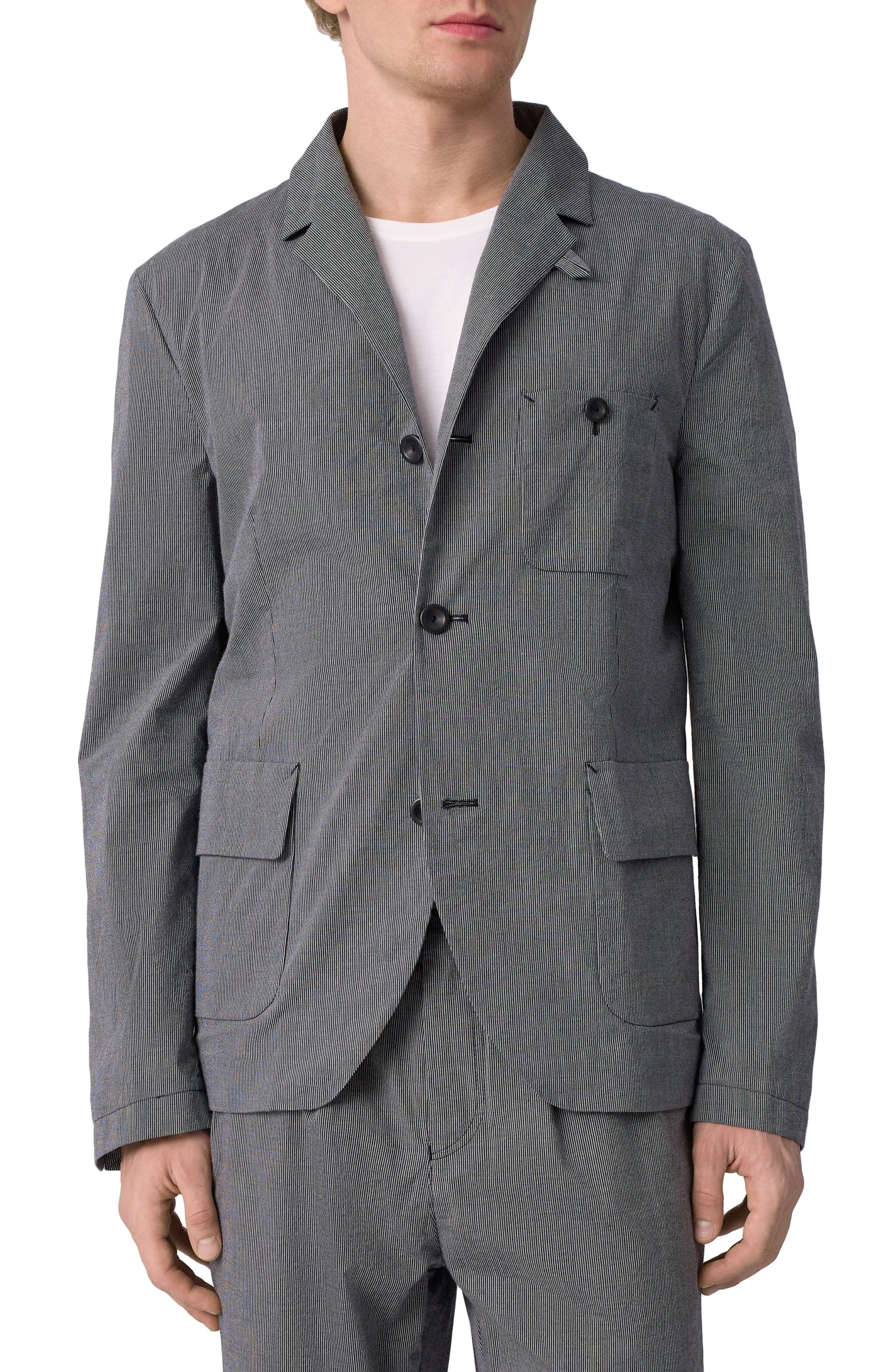 Хлопковый пиджак HANNES ROETHER, арт. J0S32EF.5113, фото 3