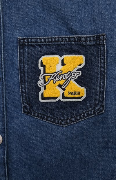 Джинсовая куртка-рубашка KENZO, арт. K60280/14Y/14, фото 3
