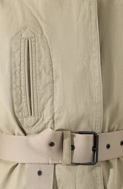 Плащ из смеси хлопка и льна ISABEL MARANT ETOILE, арт. MA0700-20P007E/RAFAEL, фото 5