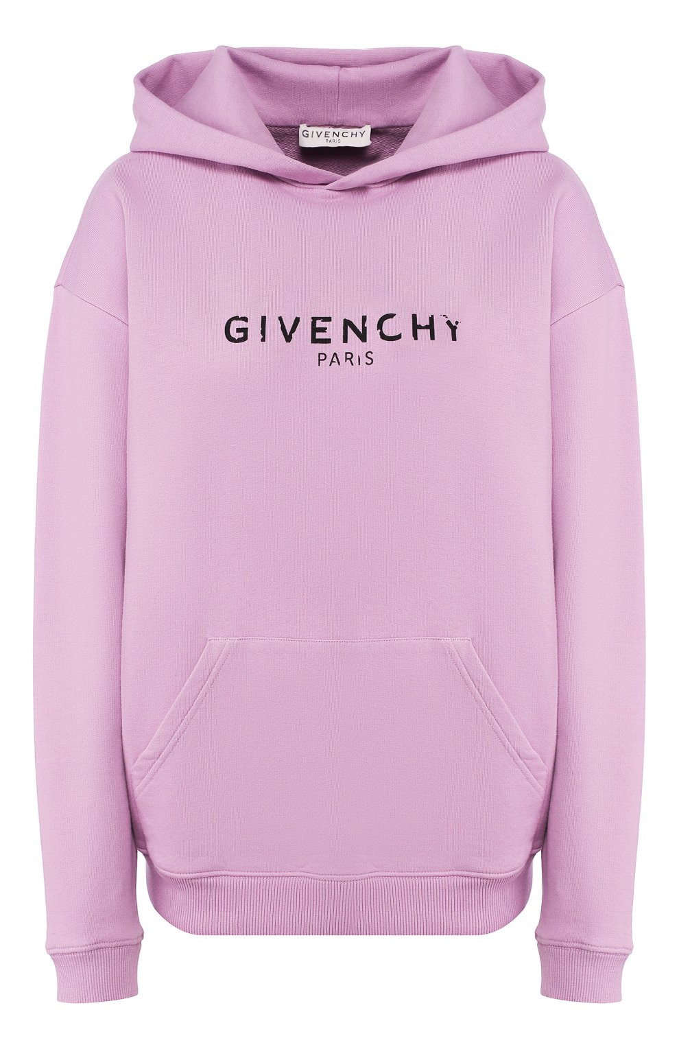 Хлопковое худи GIVENCHY сиреневого цвета по цене 56150 руб., арт. BW70643Z0Y, фото 1 Хлопковое худи GIVENCHY, арт. BW70643Z0Y, фото 1