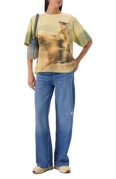 Джинсы BOSS ORANGE синего цвета по цене 14700 руб., арт. 50542442, фото 2 Джинсы BOSS ORANGE, арт. 50542442, фото 2