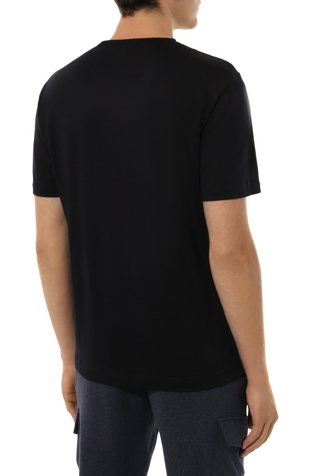 Шерстяная футболка CAPOBIANCO, арт. 17M660.JE00., фото 4
