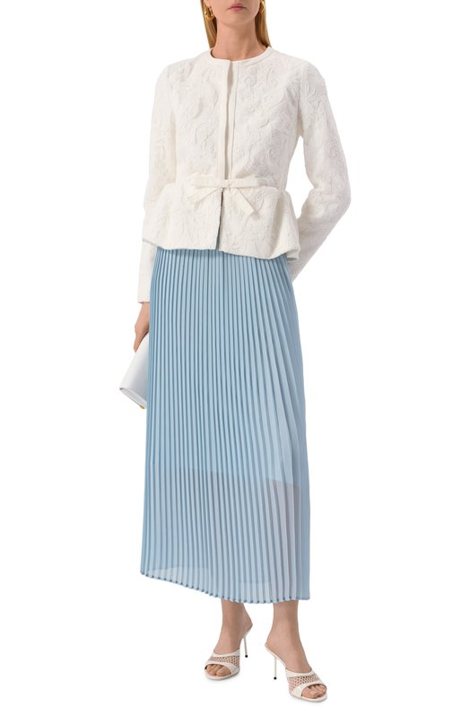 Плиссированная юбка MVST WS61-622MU/SILK Голубой  WS61-622MU/SILK Фото 2