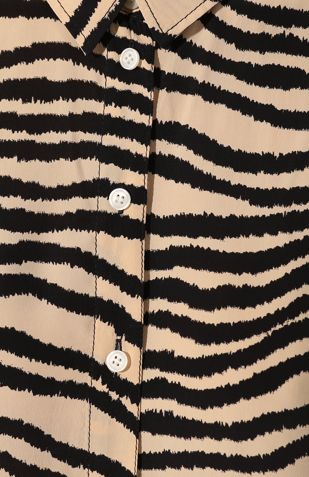 Рубашка из смеси вискозы и шелка BY MALENE BIRGER, арт. Q66961011/LIKARAH, фото 5