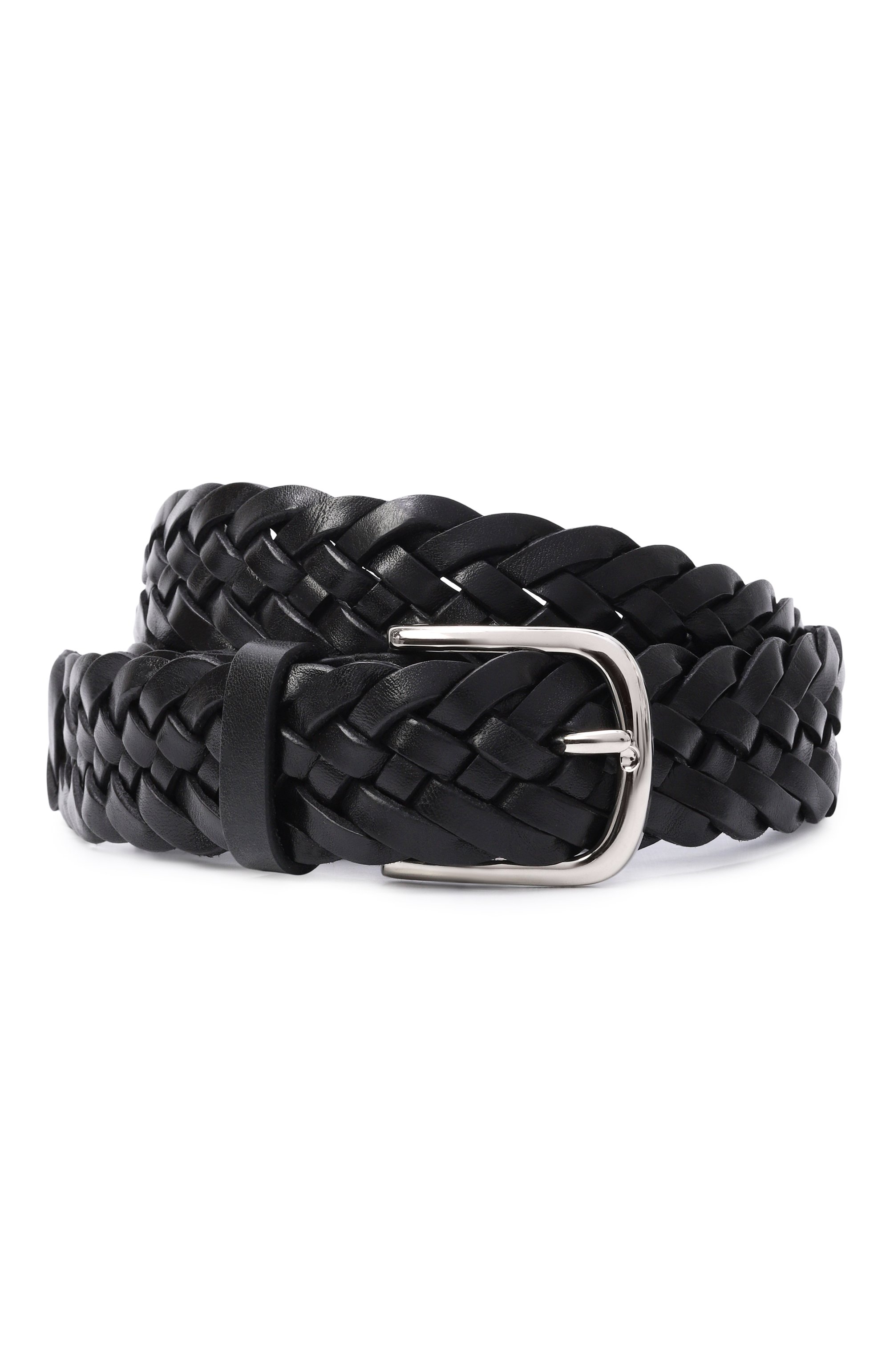Кожаный ремень BARRETT, арт. 23B607.3/INTRECCI0 FL, фото 1