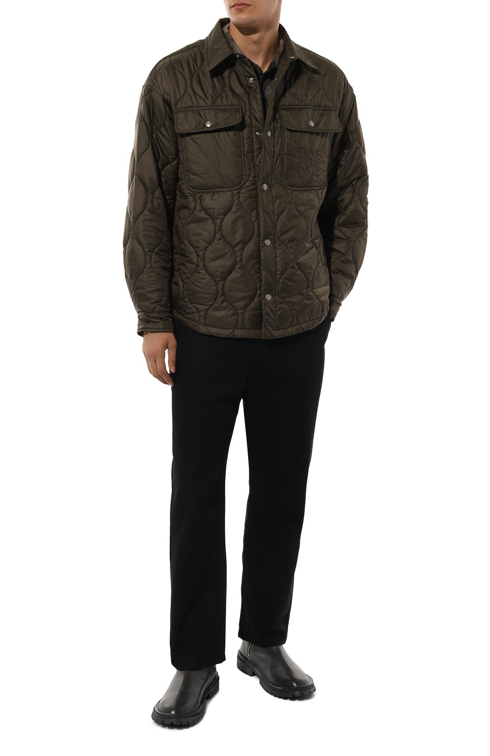 Утепленная куртка PALM ANGELS, арт. PMED054F24FAB001, фото 2