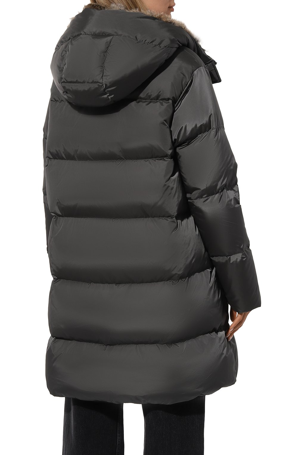 Пуховик с меховой отделкой LEMPELIUS, арт. 263B NEV/3000, фото 4