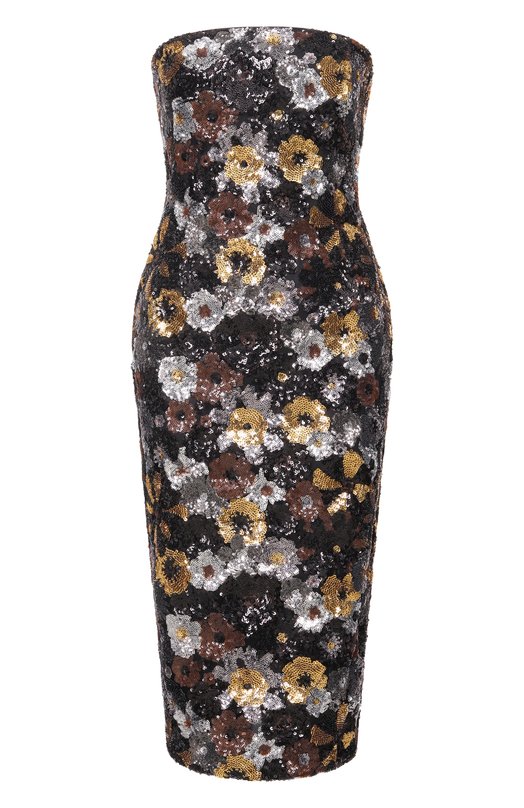 Платье с отделкой пайетками Max Mara Studio VACILL0 Разноцветный VACILL0