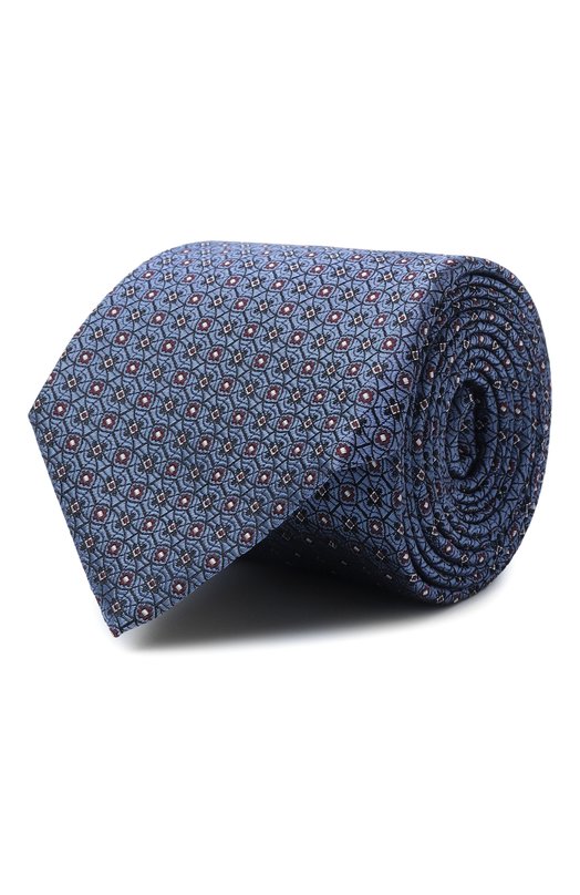 Шелковый галстук Canali 18/HJ04494 Синий 18/HJ04494